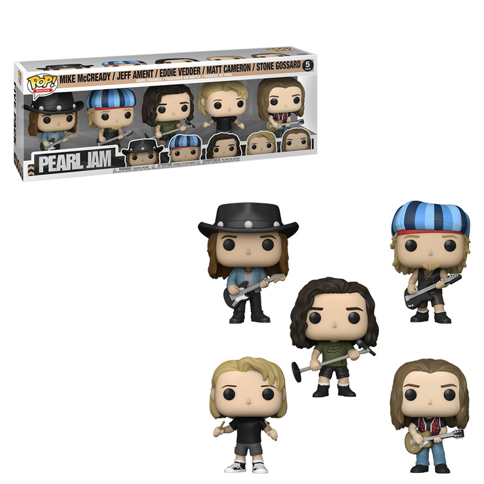 Funko POP! Rocks - Pearl Jam 5-Pack Vinyl Figure - for just $59.95! 