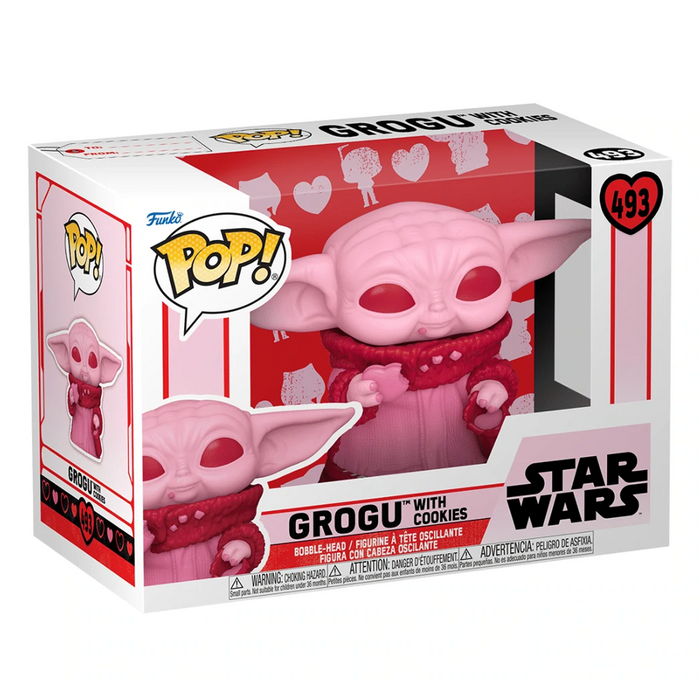 Funko POP! Star Wars: Valentines - Grogu Vinyl Figure #493 - for just $11.99! 