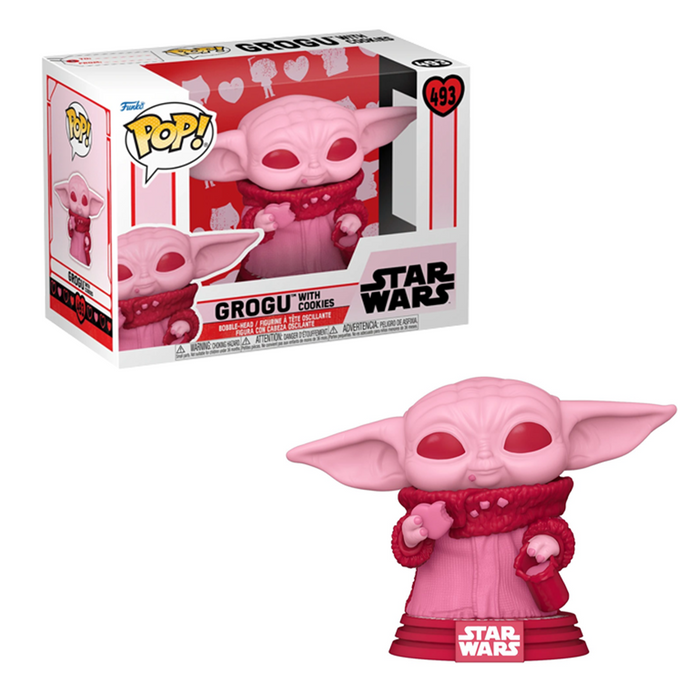 Funko POP! Star Wars: Valentines - Grogu Vinyl Figure #493 - for just $11.99! 