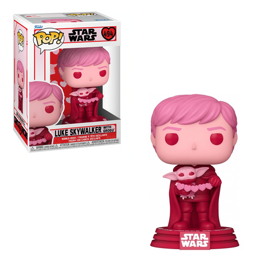 Funko POP! Star Wars: Valentines - Luke and Grogu Vinyl Figure #494 - for just $11.99! 