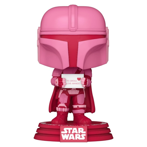 Funko POP! Star Wars: Valentines - Mandalorian Vinyl Figure #495 - for just $11.99! 