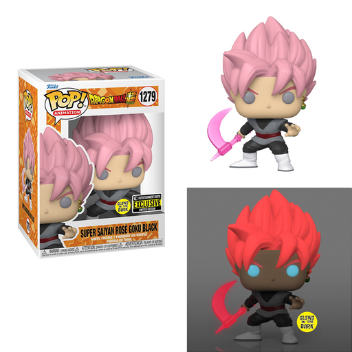 Funko POP! Dragon Ball Super - Super Saiyan Rose Goku Black (Glow in the Dark) Vinyl Figure #1279 Entertainment Earth Exclusive [READ DESCRIPTION] - for just $14.99! 