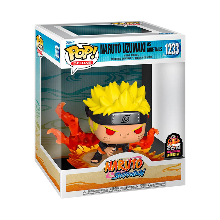 Funko POP! Deluxe: Naruto Shippuden - Naruto Uzumaki as Nine Tails Vinyl Figure #1233 LA Comic Con 2022 Share Exclusive - for just $39.99! 