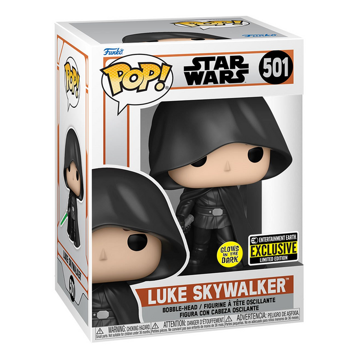 Funko POP! Star Wars: The Mandalorian - Luke Skywalker (Glow in the Dark) Vinyl Figure #501 Entertainment Earth Exclusive [READ DESCRIPTION] - for just $14.99! 