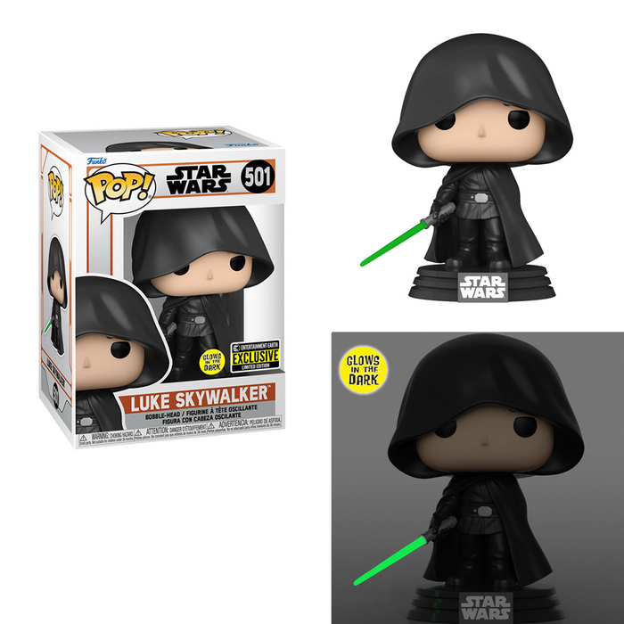 Funko POP! Star Wars: The Mandalorian - Luke Skywalker (Glow in the Dark) Vinyl Figure #501 Entertainment Earth Exclusive [READ DESCRIPTION] - for just $14.99! 