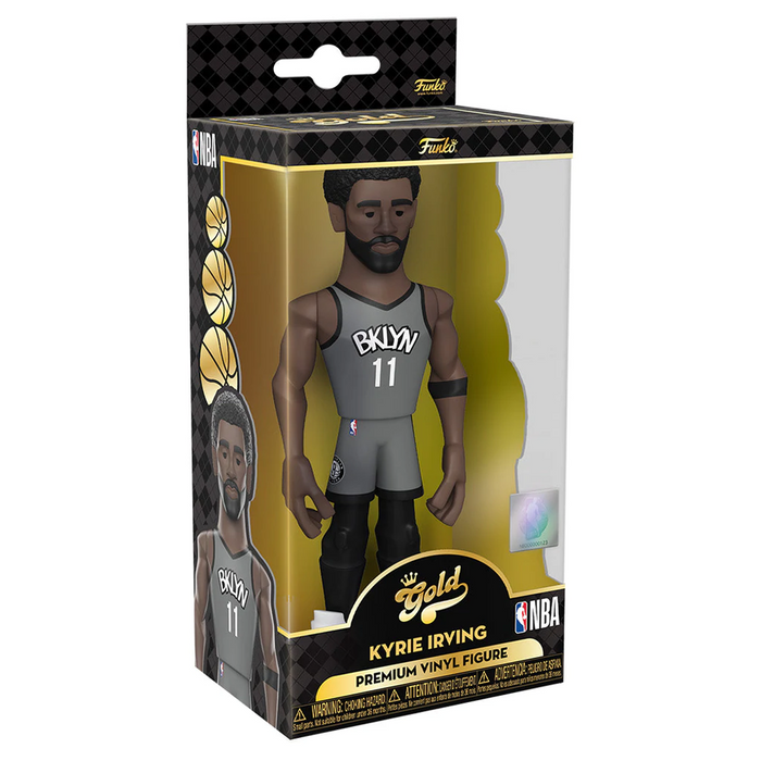 Funko Vinyl GOLD: NBA: Nets - Kyrie Irving (City Edition '21) 5-Inch Vinyl Figure - for just $11.99! 