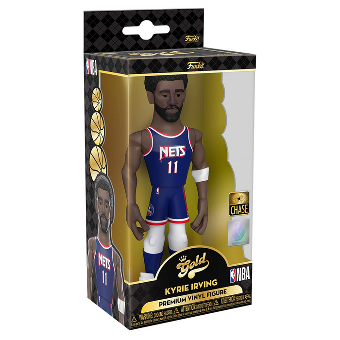 Funko Vinyl GOLD: NBA: Nets - Kyrie Irving (City Edition '21) 5-Inch Vinyl Figure - for just $11.99! 