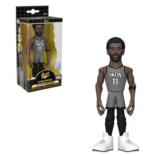 Funko Vinyl GOLD: NBA: Nets - Kyrie Irving (City Edition '21) 5-Inch Vinyl Figure - for just $11.99! 