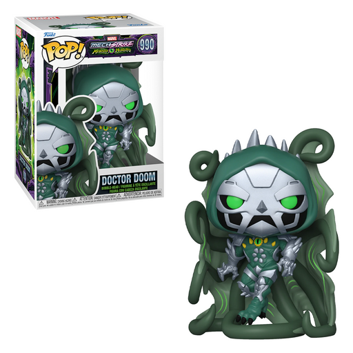 Funko POP! Mech Strike: Monster Hunters - Doctor Doom Vinyl Figure #990 - for just $11.99! 