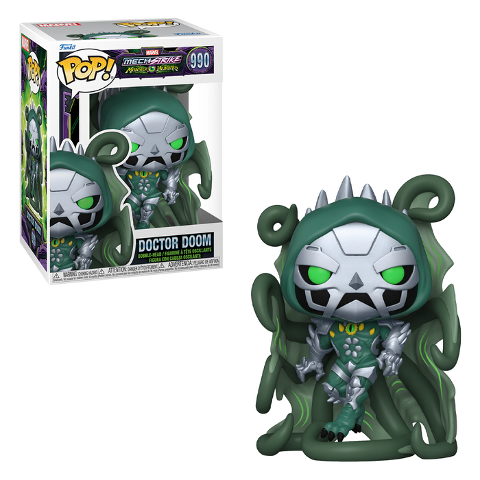 Funko POP! Mech Strike: Monster Hunters - Doctor Doom Vinyl Figure #990 - for just $11.99! 