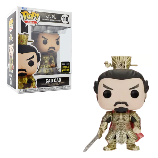Funko POP! Three Kingdoms - Cao Cao Vinyl Figure #119 China Exhibition Exclusive [READ DESCRIPTION] - for just $69.95! 