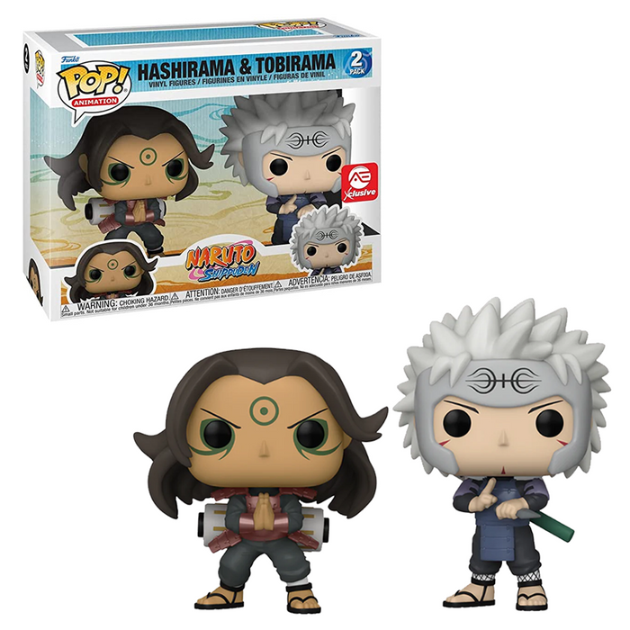 Funko POP! Naruto Shippuden - Hashirama and Tobirama 2-Pack Vinyl Figure Alliance Entertainment Exclusive [READ DESCRIPTION] - for just $39.99! 
