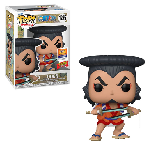 Funko POP! One Piece - Oden Vinyl Figure #1275 ToyStop WonderCon Exclusive [READ DESCRIPTION] - for just $29.99! 