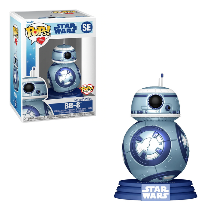 Funko POP! Make A Wish - BB-8 (Metallic) Vinyl Figure - for just $11.99! 