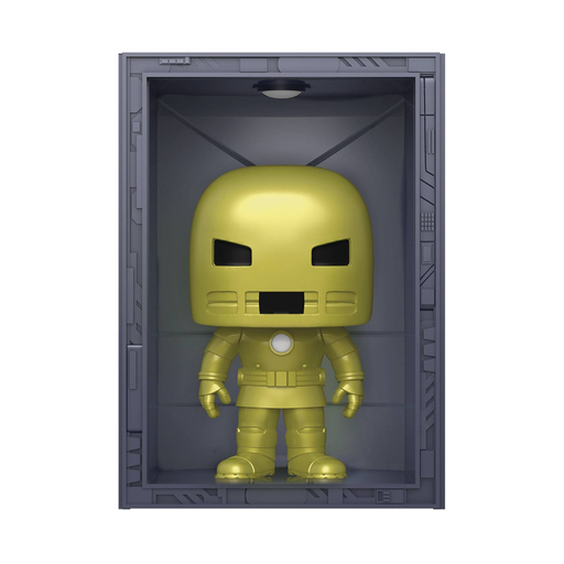 Funko POP! Deluxe: Marvel Hall of Armor - Iron Man (Model 1: Golden Armor) Vinyl Figure #1035 Previews Exclusive (PX) - for just $29.99! 