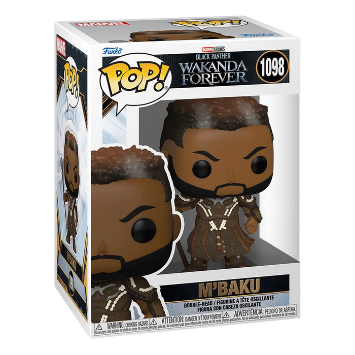 Funko POP! Marvel: Black Panther Wakanda Forever - M'Baku Figure #1098 - for just $11.99! 