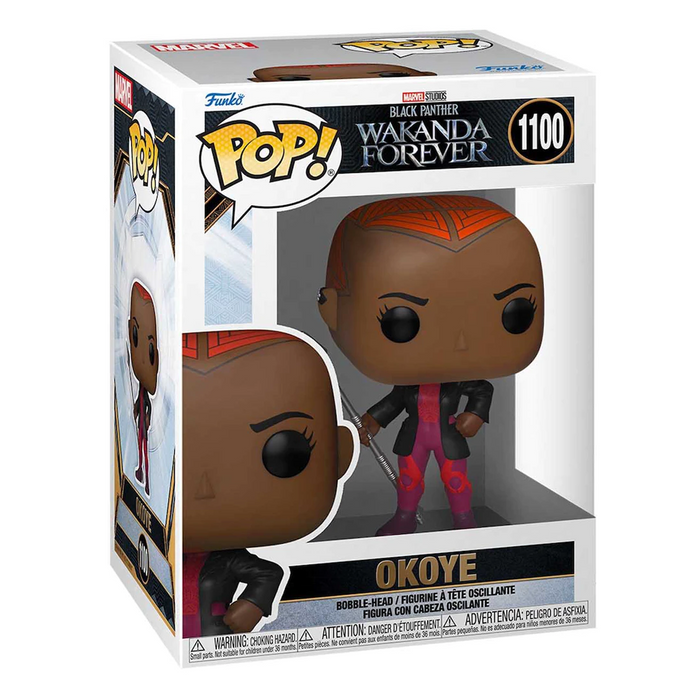 Funko POP! Marvel: Black Panther Wakanda Forever - Okoye Figure #1100 - for just $11.99! 