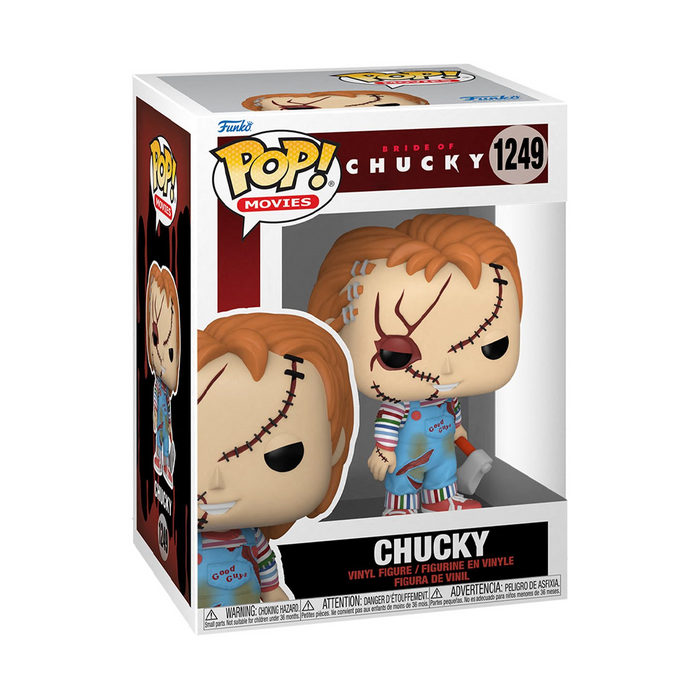 Funko POP! Bride of Chucky - Chucky Vinyl Figure #1249 - for just $11.99! 
