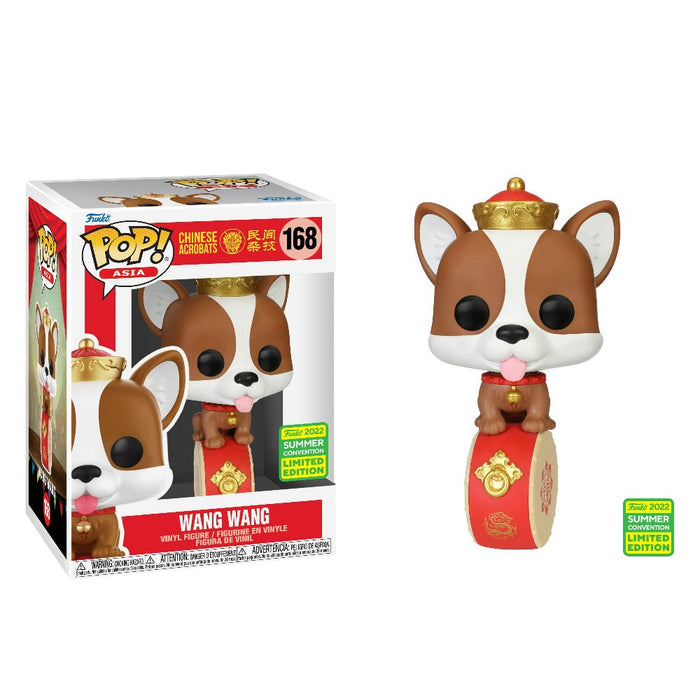 Funko POP! Chinese Acrobatics - Wang Wang Vinyl Figure #168 Summer Convention 2022 Exclusive - for just $39.99! 