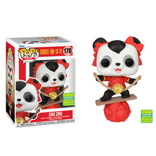 Funko POP! Chinese Acrobatics - Zhu Zhu Vinyl Figure #170 Summer Convention 2022 Exclusive - for just $39.99! 
