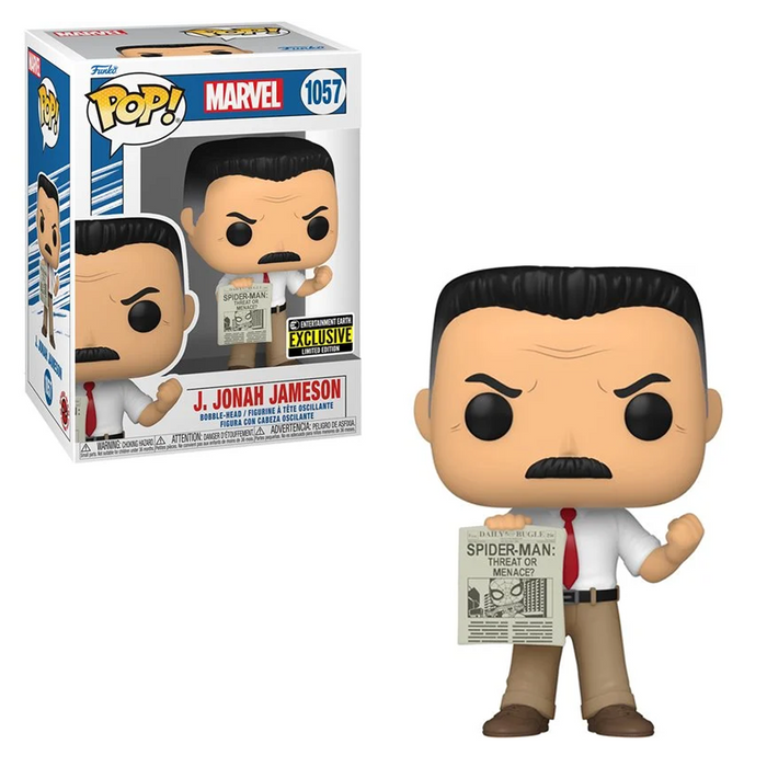 Funko POP! Spider-Man - J. Jonah Jameson Vinyl Figure #1057 Entertainment Earth Exclusive - for just $13.99! 