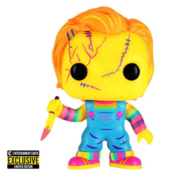Funko POP! Child's Play - Chucky (Blacklight) Vinyl Figure Entertainment Earth Exclusive [READ DESCRIPTION] - for just $14.99! 