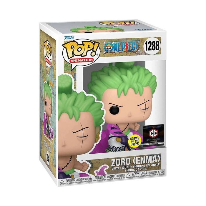 Funko POP! One Piece - Zoro (Enma) Glow in the Dark Vinyl Figure #1288 Chalice Exclusive [READ DESCRIPTION] - for just $24.99! 