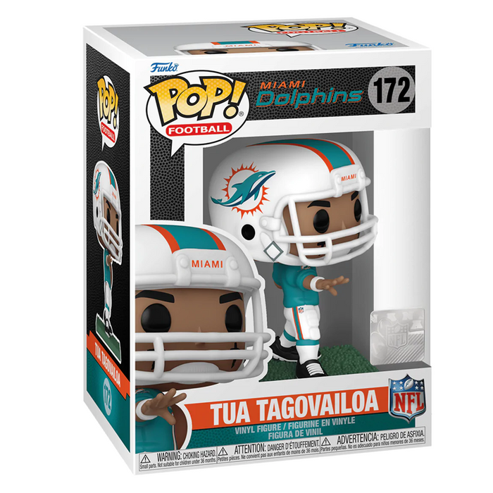Funko POP! NFL: Dolphins - Tua Tagovailoa Vinyl Figure #172 - for just $11.99! 
