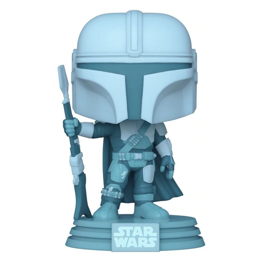 Funko POP! The Mandalorian - The Mandalorian Hologram (Glow in the Dark) Vinyl Figure #345 Entertainment Earth Exclusive - for just $15.99! 