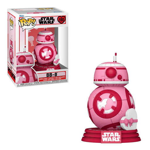 Funko POP! Star Wars: Valentines - BB-8 Vinyl Figure #590 - for just $11.99! 