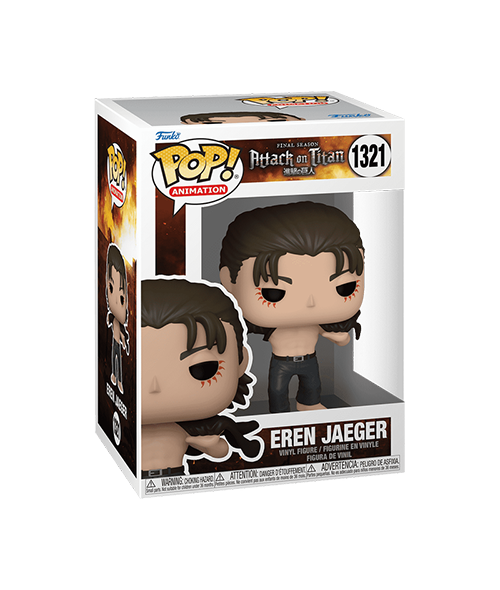 Funko POP! Attack on Titan: Final Season - Eren Jeager Vinyl Figure #1321 - for just $11.99! 