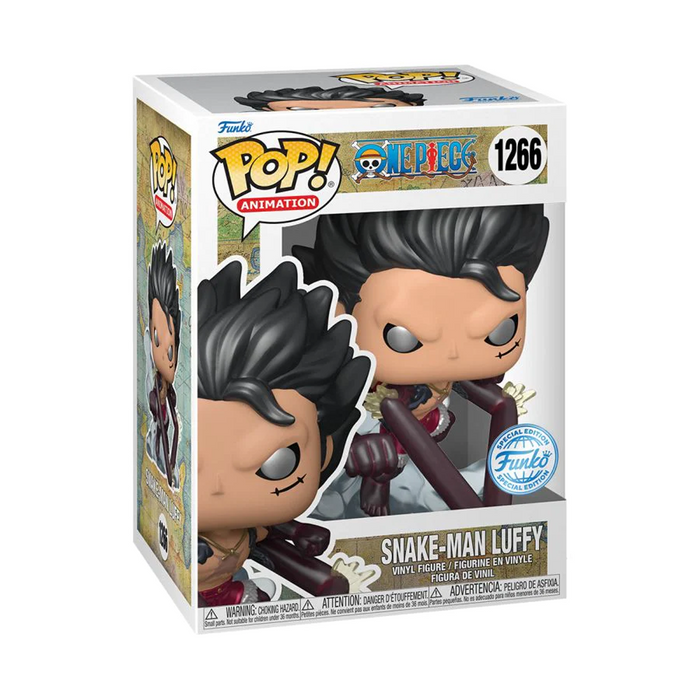 Funko POP! One Piece - Snake-Man Luffy (Metallic) Vinyl Figure #1266 Special Edition Exclusive - for just $29.99! 