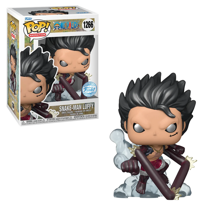 Funko POP! One Piece - Snake-Man Luffy (Metallic) Vinyl Figure #1266 Special Edition Exclusive - for just $29.99! 