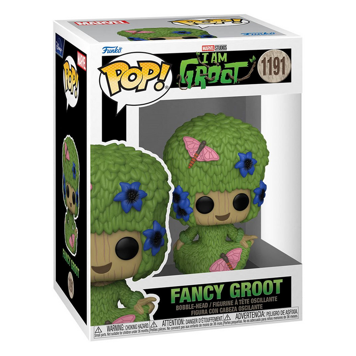 Funko POP! Marvel: I Am Groot - Fancy Groot Vinyl Figure #1191 - for just $11.99! 