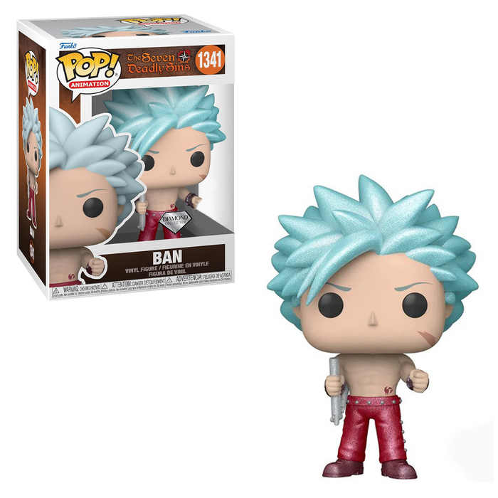 Funko POP! The Seven Deadly Sins - Ban (Diamond Collection) Vinyl Figure #1341 PX Exclusive - for just $15.99! 