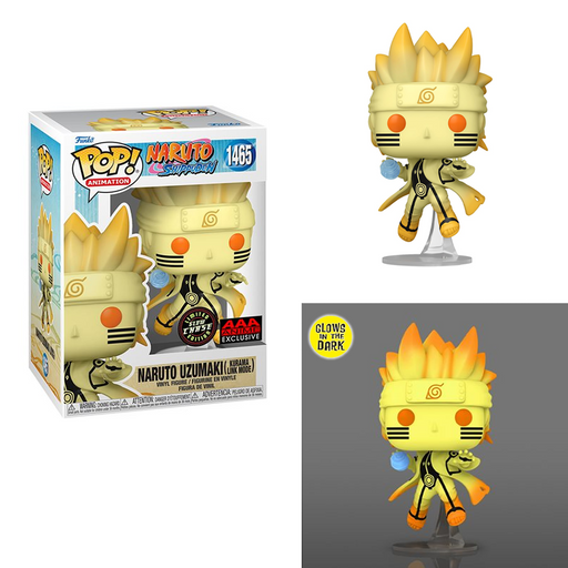 Funko POP! Naruto Shippuden - Naruto Uzumaki  (Kurama Link Mode) Vinyl Figure #1465 AAA Anime Exclusive - for just $19.99! 