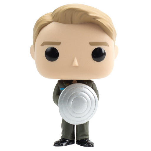 Funko POP! Captain America: The First Avenger - Captain America with Prototype Shield Vinyl Figure #999 Entertainment Earth Exclusive - for just $14.99! 