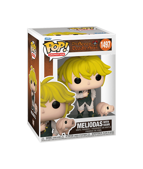 Funko POP! & Buddy: The Seven Deadly Sins - Meliodas with Hawk Vinyl Figure #1497 - for just $11.99! 