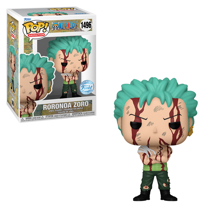 Funko POP! One Piece - Zoro (Nothing Happened) Vinyl Figure #1496 Special Edition Exclusive - for just $29.99! 