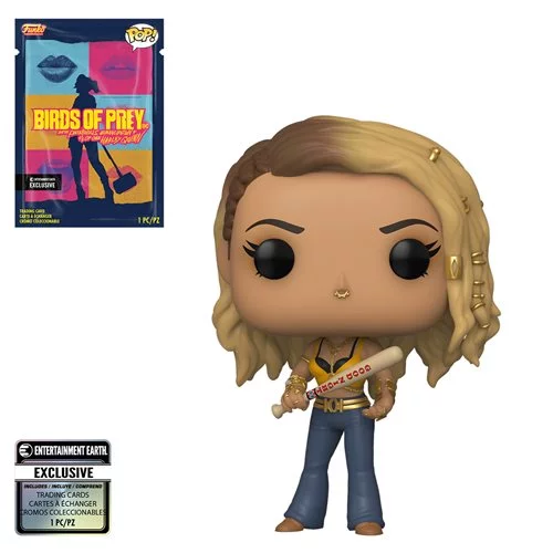 Funko POP! Birds of Prey - Black Canary with Collectible Card  - Entertainment Earth Exclusive - for just $11.95! 