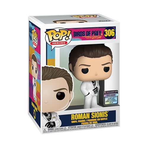 Funko POP! Birds of Prey - Roman Sionis Common with Collectible Card  - Entertainment Earth Exclusive - for just $11.95! 