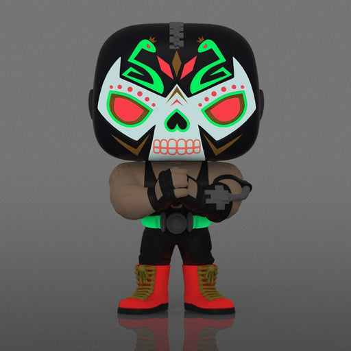 Funko POP! DC Super Heroes: Dia De Los - Bane (Glow in the Dark) Vinyl Figure Entertainment Earth Exclusive - for just $14.99! 