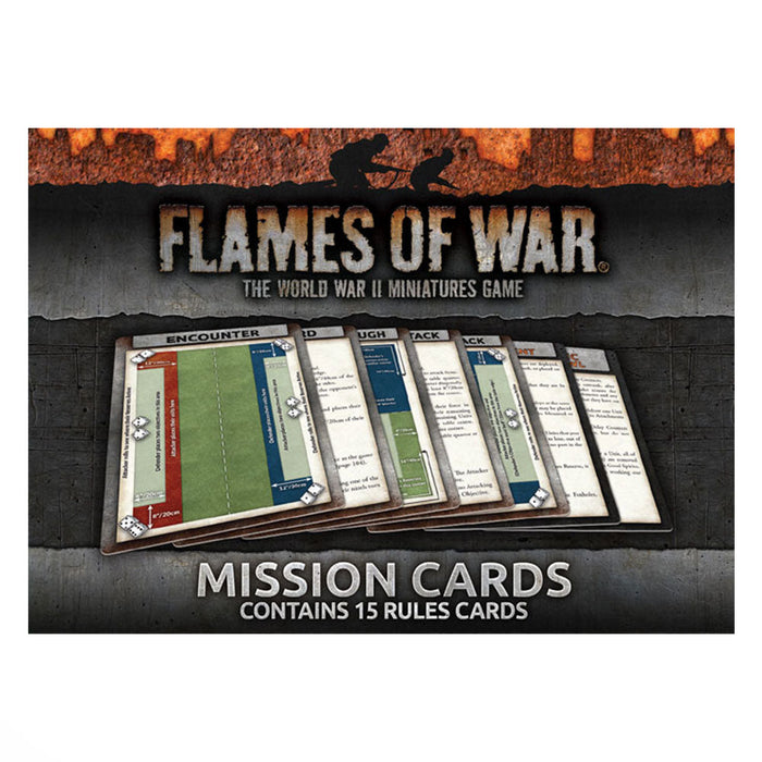 Flames of War: Mission Cards - for just $5! 
