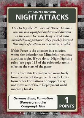 Flames of War: D-Day - German Command Cards - for just $10! 