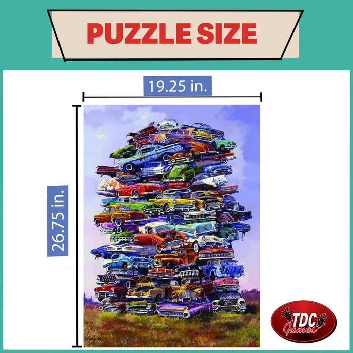 Fabulous 50s Junkpile 1000 Piece Jigsaw Puzzle TDC - for just $19.99! 
