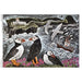 Fair Isle Puffins by Angela Harding 1000 Piece Jigsaw Puzzle Flame Tree - for just $19.99! 