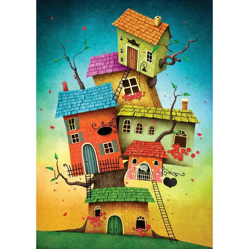 Fairy Tale Houses 1000 Piece Jigsaw Puzzle Enjoy - for just $24.99! 
