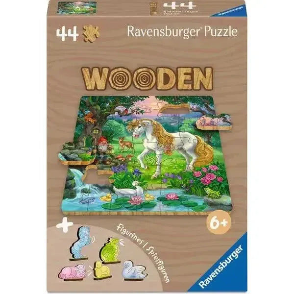 Fairytale Unicorn 44 Piece Wooden Jigsaw Puzzle Ravensburger - for just $19.99! 