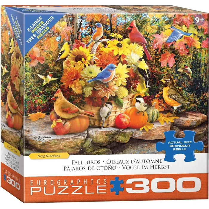 Fall Birds 300 Piece Jigsaw Puzzle Eurographics - for just $17.99! 