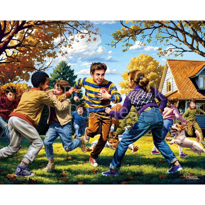 Fall Football 500 Piece Jigsaw Puzzle Boardwalk - for just $21.99! 